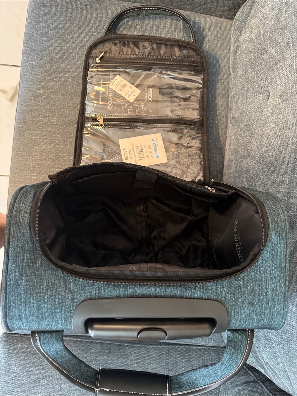 London Fog Under Seat Luggage - Picture 6 of 13